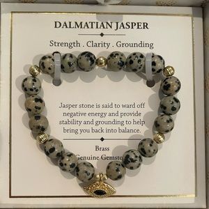 Shiva Dalmatian Jasper bracelet